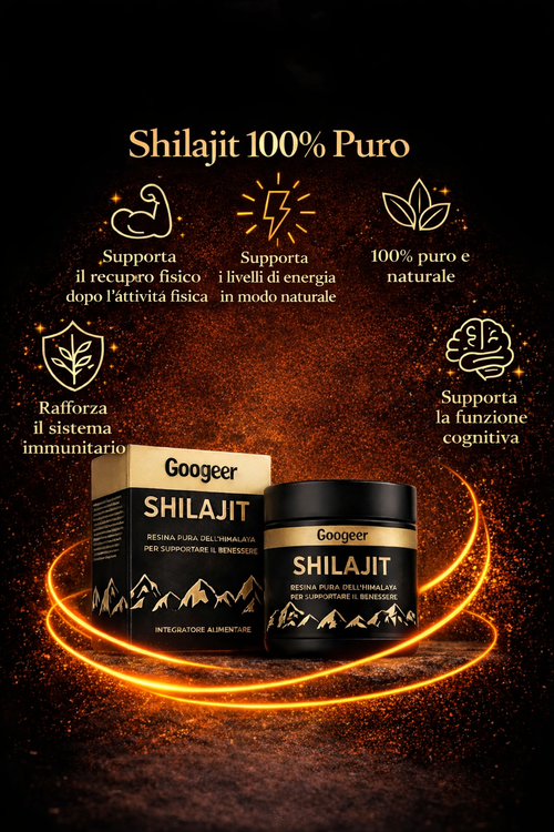 Shilajit 100% Puro 💎 Energia naturale dall’Himalaya per il benessere di corpo e mente